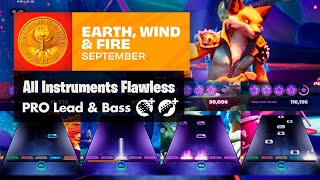 quotSeptemberquot  Earth Wind amp Fire  All Instruments  Pro Flawless  Fortnite Festival [upl. by Suiramaj]