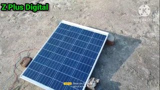 100 watt solar panel setup with 40 ah solar tubular battery [upl. by Gregor]