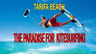 Tarifa beach The paradise for Kitesurfing in SpainEurope [upl. by Januisz]