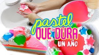 PASTEL REGALO SORPRESA DE CUMPLEAÑOS INCREIBLE DE JABON  SOAP CAKE TRUCOS HACKS BROMA  LINDA LOVE [upl. by Holtz]