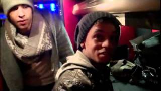 JLS Exclusive Tour Bus Video [upl. by Yellah]