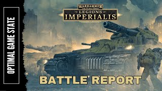 Legions Imperialis  Battle Report [upl. by Sedaiuqlem]