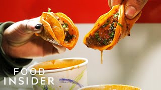 Two Brothers Make New Yorks Spiciest Juiciest Birria Tacos  Food Insider [upl. by Bergwall1]