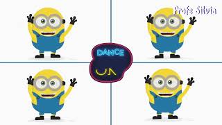 BAILE DEL CONGELADO con Minions ‐ Profe Silvia [upl. by Broek]