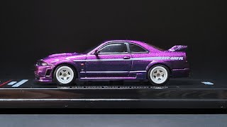 INNO64 NISSAN SKYLINE GTR R33 NISMO 400R Midnight Purple II [upl. by Lydnek]