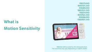 What is Motion Sensitivity  VTech RM5754HD RM5854HD RM5764HD RM5864HD and more [upl. by Teddman794]