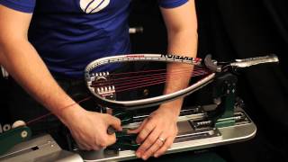 Ektelon Stringing Tutorial 4  Power Fan [upl. by Nalehp]