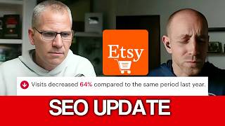 The Etsy SEO Search Visibility PROBLEMS Continue what sellers can do now [upl. by Erund427]