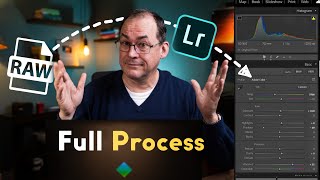 10STEP LIGHTROOM RAW IMAGE PROCESSING start to finish [upl. by Ruby]