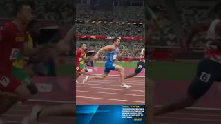 ITALY 4x100m INSANE COMEBACK TO WIN OLYMPIC GOLD IN TOKYO olympics 4x100m [upl. by Reniar]