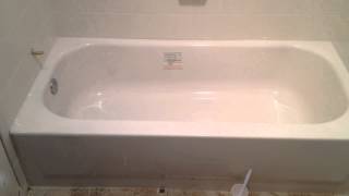 Chipped Steel Bootz Bathtub Repair  Austin TX [upl. by Alys]