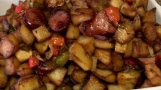 Best Home Fries In 5 Minutes 😮 No Boiling Potatoes Required  Fried Potatoes [upl. by Samala]