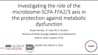 Microbiome and Short Chain Fatty acids in Metabolic Diseases [upl. by Letnwahs]