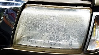 How to Fix a Headlight with Water or Moisture in it [upl. by Seuguh294]