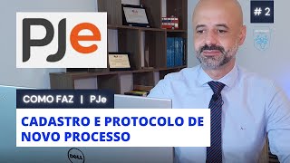 COMO FAZ  PJe  Novo Processo no PJe [upl. by Avera]