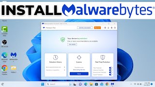 How to Download and Install Malwarebytes 2024 [upl. by Resa417]