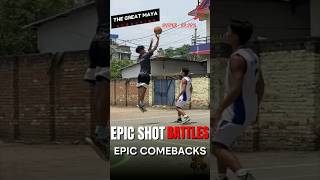 THE COMEBACK👈 viralshots viralvideos viralbasketball highlights basketball viralreels [upl. by Ahsa533]