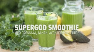 Supergod og sunn smoothie [upl. by Nomra]