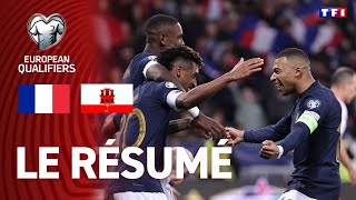 France  Gibraltar résumé des Qualif EURO 2024  LINCROYABLE MATCH RECORD DES BLEUS 😱🇫🇷 [upl. by Irrehc]