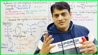 Part 6 Osazone Formation Test with Reactions  Test for Carbohydrates [upl. by Polash]