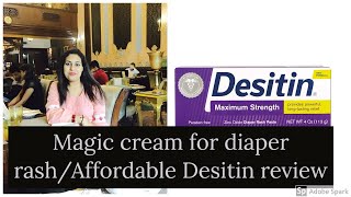 Magic Cream for Diaper rashInstant reliefAffordable diaper rash creamDesitin review [upl. by Eimat]