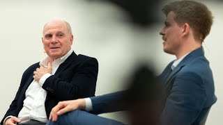 FAZKongress Wem gehört der Fußball Uli Hoeneß [upl. by Ricca912]