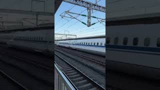 Bullet train speed in Japan [upl. by Adliwa]