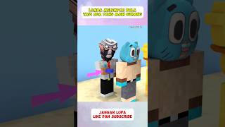 Ketika melempar bola tapi pakai cara curang minecraft roblox short [upl. by Ayokal]