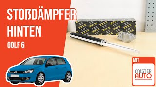 Wie Golf 6 Stoßdämpfer hinten wechseln ➿ [upl. by Sklar]