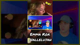 Emma Kok Reaction  Hallelujah emmakok [upl. by Mureil]