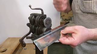 Tinsmithing Demonstration Reproducing a US Civil War Tin Cup [upl. by Bratton]