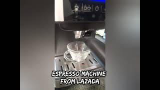 Espresso Machine Lazada CM6863 [upl. by Grous]