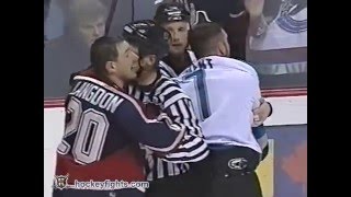 Bryan Marchment vs Darren Langdon Feb 27 2003 [upl. by Inattyrb763]