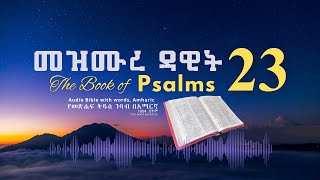 መዝሙር 23 የመጽሐፍ ቅዱስ ንባብ በአማርኛ  Psalm 23 Amharic Bible Reading with words [upl. by Peadar471]