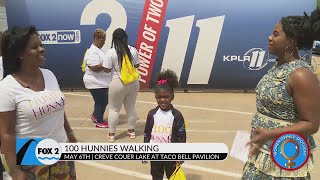 Networking and working out – a great combo at the 100 Humble Hunnies Walk [upl. by Yanaton265]