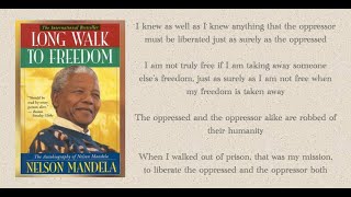 Monday Book Tip Long Walk To Freedom [upl. by Upshaw]