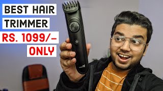 Best Hair Trimmer Under Rs 1200  Syska Beard Pro HT900 Unboxing amp Review  Hindi [upl. by Stila]