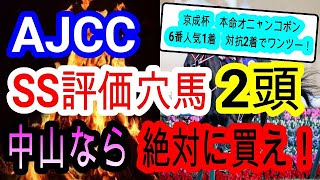 【競馬予想】AJCC2022 オニャンコポンに続け！ データ的に中山2200mなら大金星も可能な激走穴馬がいる！！ オーソクレース等 [upl. by Enyamert]