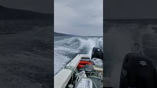 ROUGH SEAS ON SMALL FISHING BOAT IN THE ARCTIC travel risk boat fishing 🚤🚣‍♂️🛥🐟🎣🐠🌊 [upl. by Uhthna]