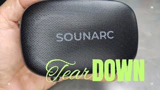 Teardown SOUNARC P1 Bluetooth Speaker [upl. by Annairba]