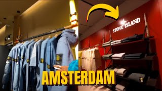 AMSTERDAM 🔥🔥 STREET TOURS Ft Patta De Bijenkorf Sneaker District [upl. by Holzman]