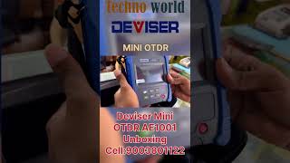 Deviser Mini OTDR AE1001 Unboxing [upl. by Norrab]