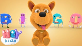 Bingo Song  The dog song for kids  HeyKids [upl. by Lirbaj]