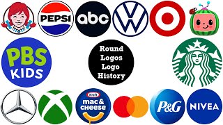 Round Logos Logo History [upl. by Adriaens635]