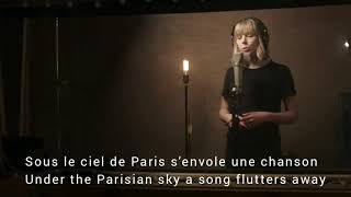 Sous le ciel de Paris  Pomplamoose  English lyrics [upl. by Hemingway]