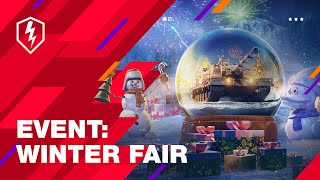 WoT Blitz Winter Fair The New XM66F Snow Globes Auction and Many More Rewards [upl. by Sirhc818]