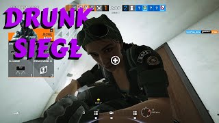 Drunk Siege  Rainbow Six Siege Drinking Game  Part 1 Funny Moments [upl. by Laeno979]