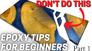 Epoxy How To  5 Tips amp Tricks For Beginners [upl. by Keily]