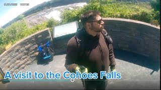 A visit to Cohoes Falls and trail ride electricunicycle [upl. by Conall]