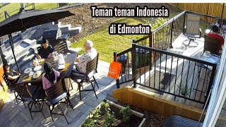 Kumpul Makan Malam Bersama Teman Warga Indonesia di Canada Pada milih Masakan Indonesia Semua [upl. by Ecirbaf859]